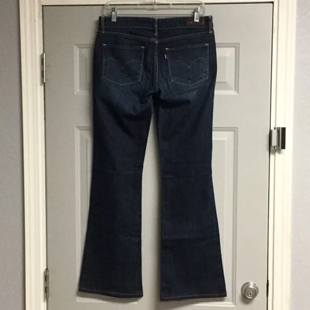 Levi’s Demi Curve Boot Cut Blue Denim Jeans Size‎ 32 x 31